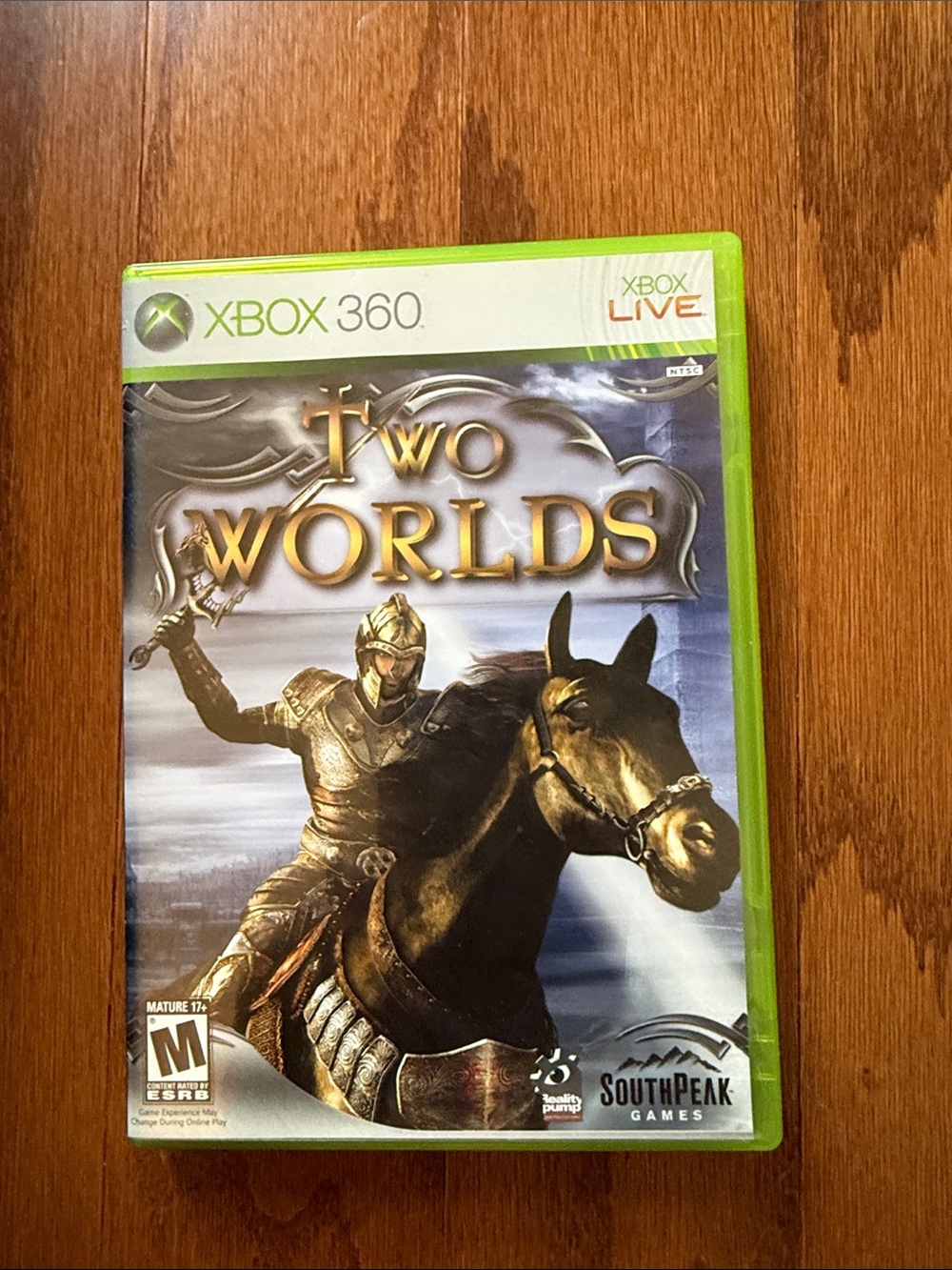 Two Worlds Xbox 360 Fantasy RPG Video Game Complete With Manual